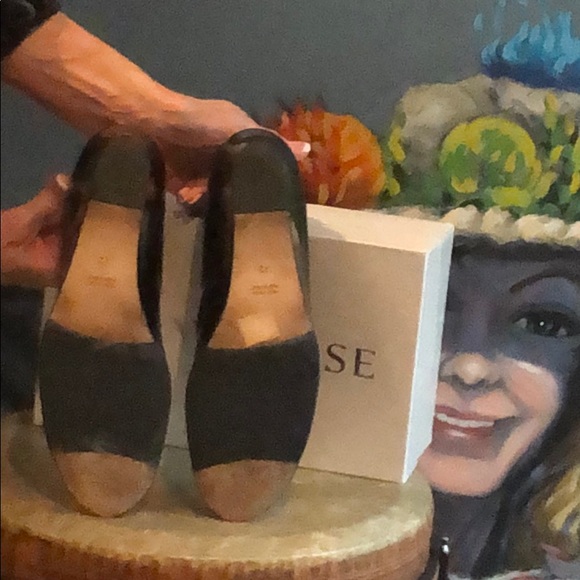 Taryn Rose black patent leather wedges. 11 N. - Picture 3 of 5